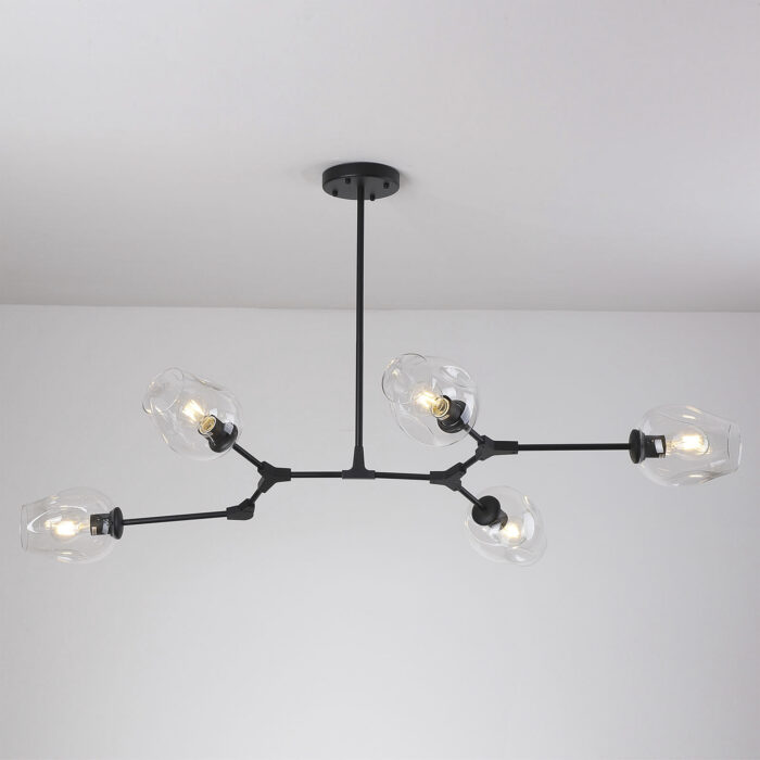 Nordic Branching Bubble Lights Glass Pendant Light Chandeliers Lamp - Image 3