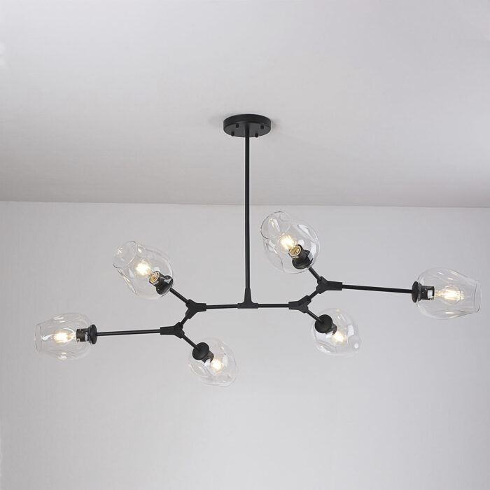 Nordic Branching Bubble Lights Glass Pendant Light Chandeliers Lamp - Image 5