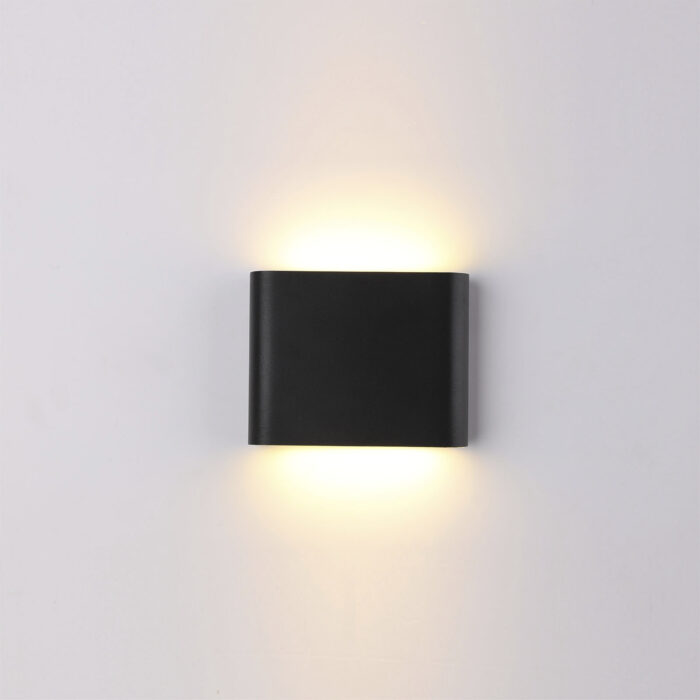 Led Wall Sconce Light 6W 12W Up Down Black White Outdoor Indoor Waterproof IP65 - Image 9