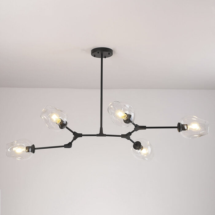 Nordic Branching Bubble Lights Glass Pendant Light Chandeliers Lamp - Image 2