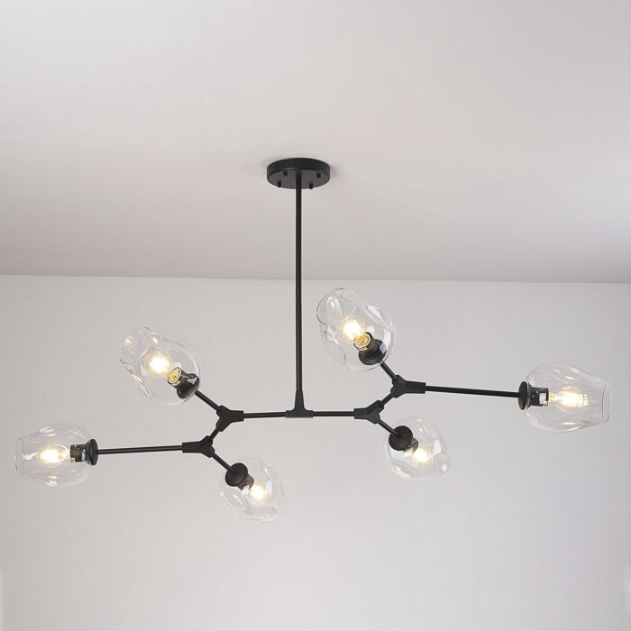 Nordic Branching Bubble Lights Glass Pendant Light Chandeliers Lamp - Image 4