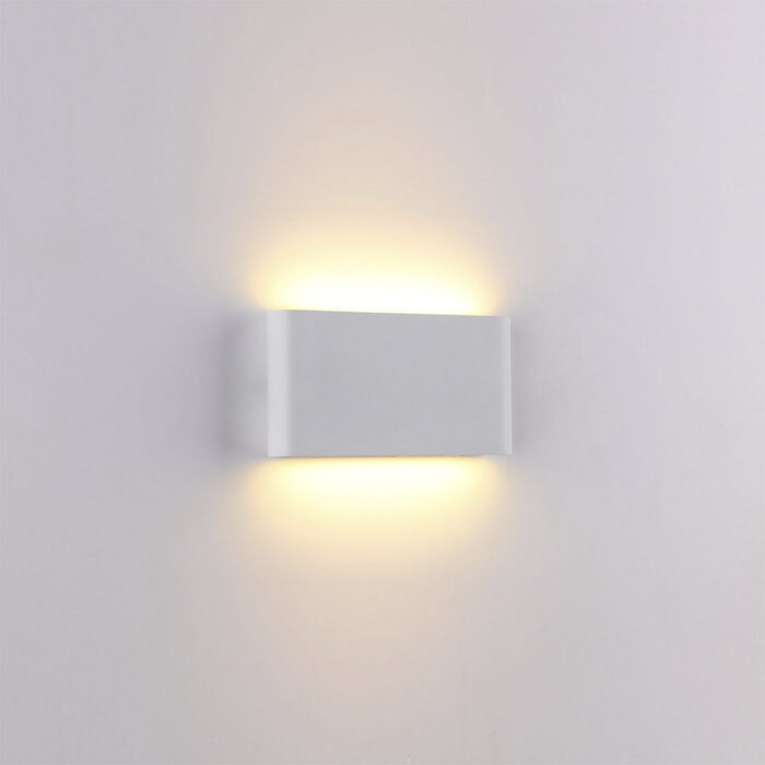 Led Wall Sconce Light 6W 12W Up Down Black White Outdoor Indoor Waterproof IP65 - Image 6