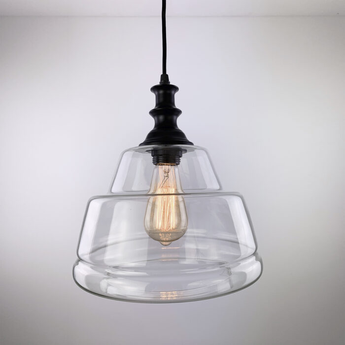 Modern Fashion Industrial Glass Shade Loft Cafe Pendant Light Ceiling Lamp New