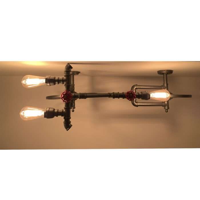 Retro Industrial Antique Giant Bike Water Pipe Wall Light Creative Cafe Restaurant - Image 10