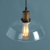 Modern Vintage Industrial Retro Loft Glass Ceiling Lamp Shade Pendant Light - Image 4