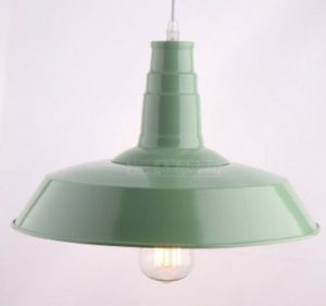 Retro Metal Pendant Ceiling Light Black,White,Red,Blue,Green - Image 8