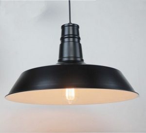 Retro Metal Pendant Ceiling Light Black,White,Red,Blue,Green - Image 5
