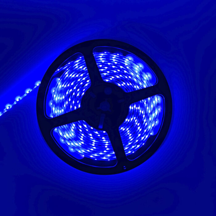 5m Blue LED Strip Lights Colour Flexible Tape Lighting SMD DC12V