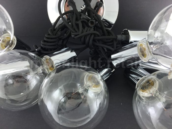 6/8/10 Bulb Lights Edison Chandelier Suspension Ceiling Pendant CHROME Spider - Image 4