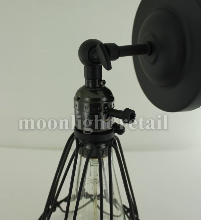 E27 Vintage Industrial Retro Wall Lights Fittings Indoor Sconce iron Metal Lamp - Image 10