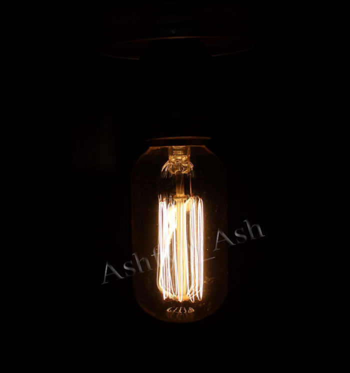 Jam Jar Light Lamp Kilner Vintage Industrial Retro Edison Style Filament Bulb BR - Image 3