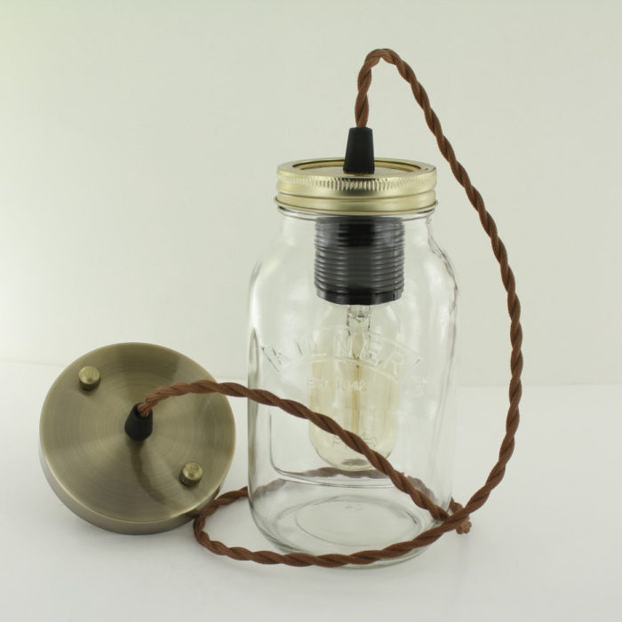 Jam Jar Lights, More Choice, Free Edison Bulb,Kilner Jar,Cafe,Bar,Vintage,Mason - Image 8